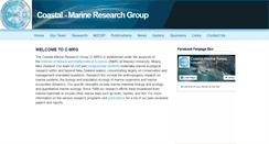 Desktop Screenshot of coastalmarineresearchgroup.com