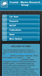 Mobile Screenshot of coastalmarineresearchgroup.com